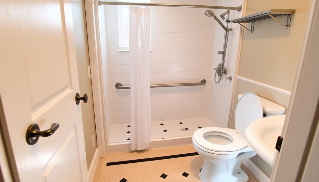 Accessible bathroom design