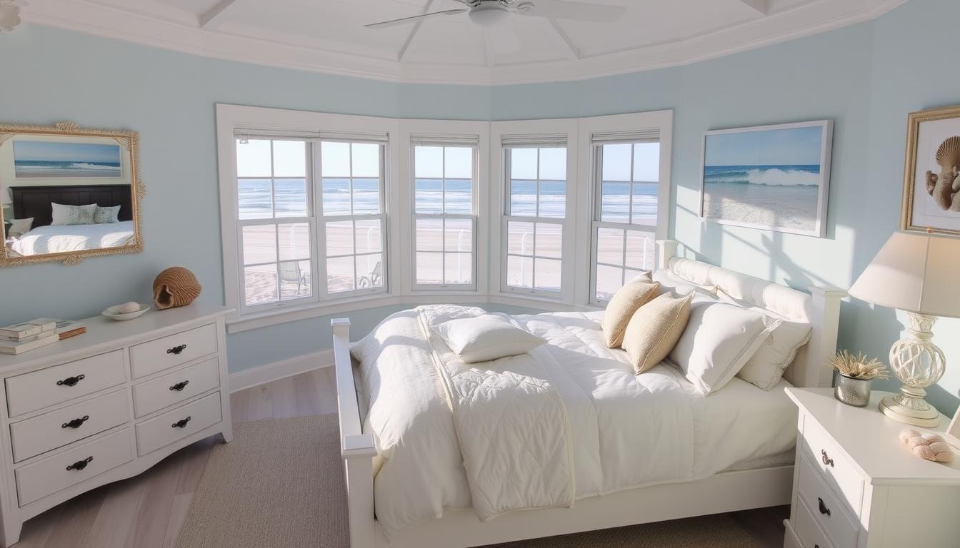 Coastal bedroom style