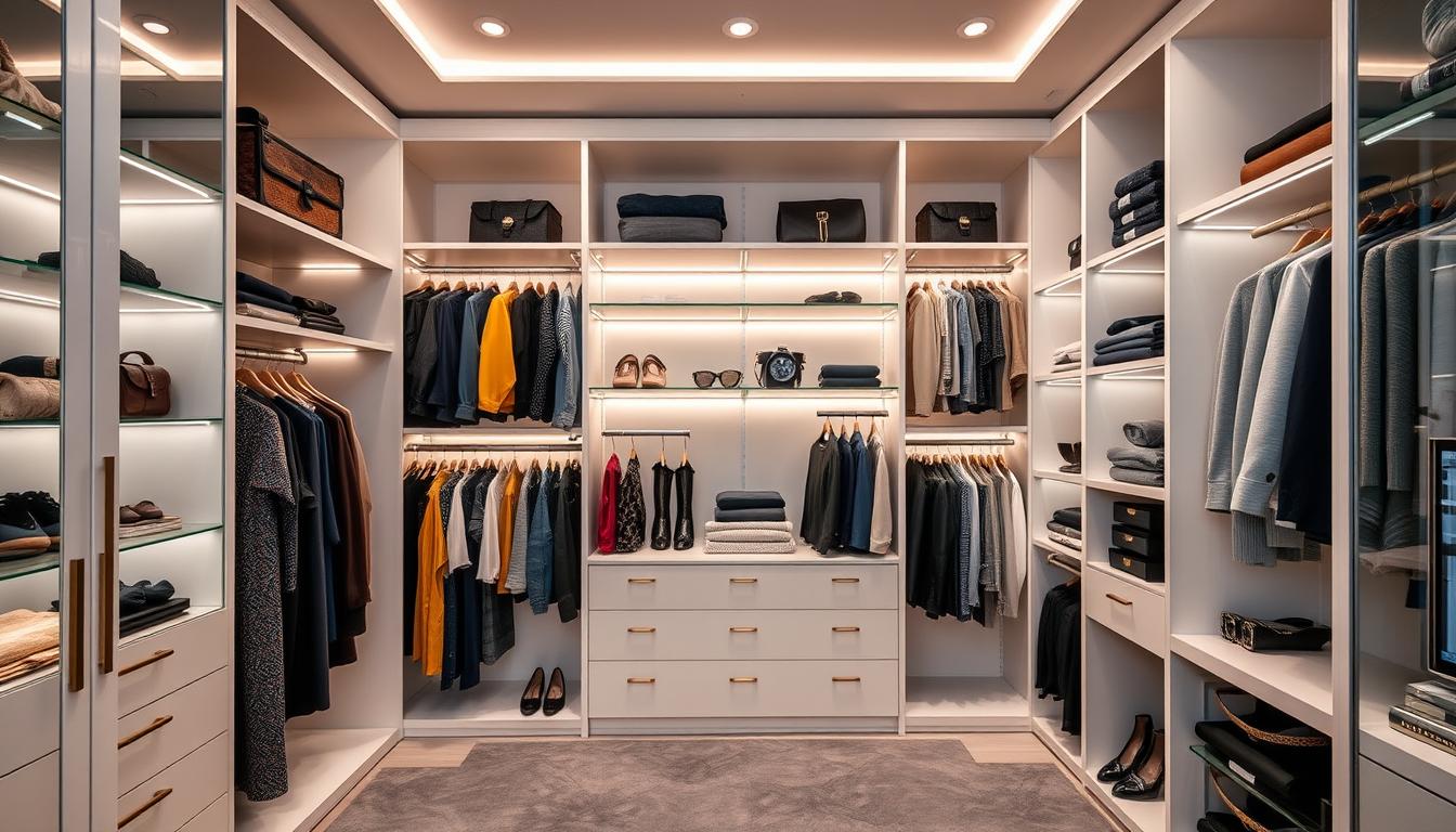 Custom bedroom closets