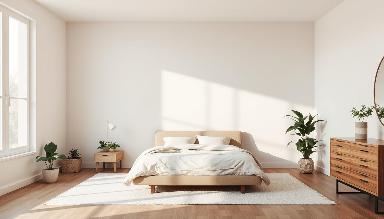 Minimalist bedroom design