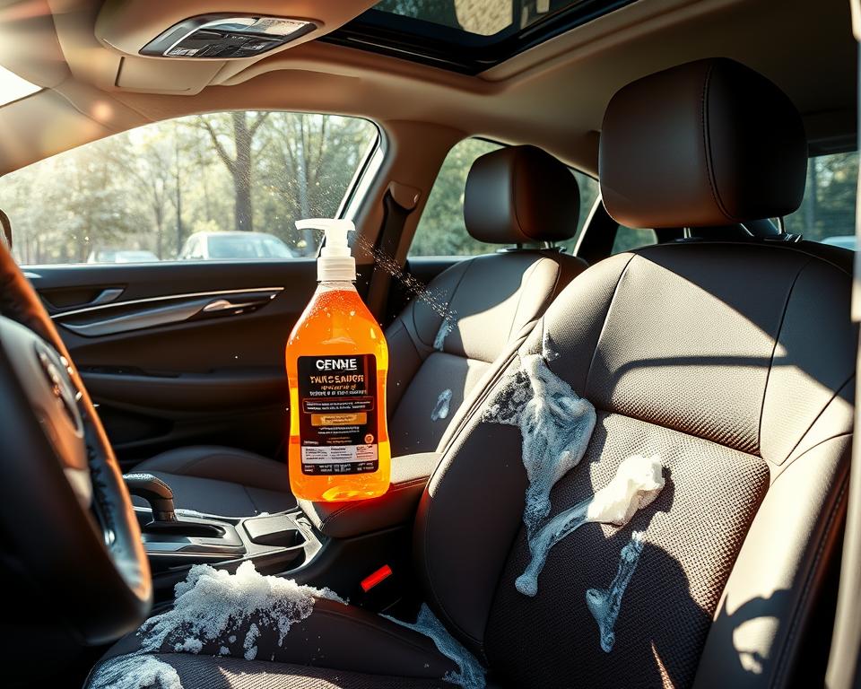 car interior shampoo