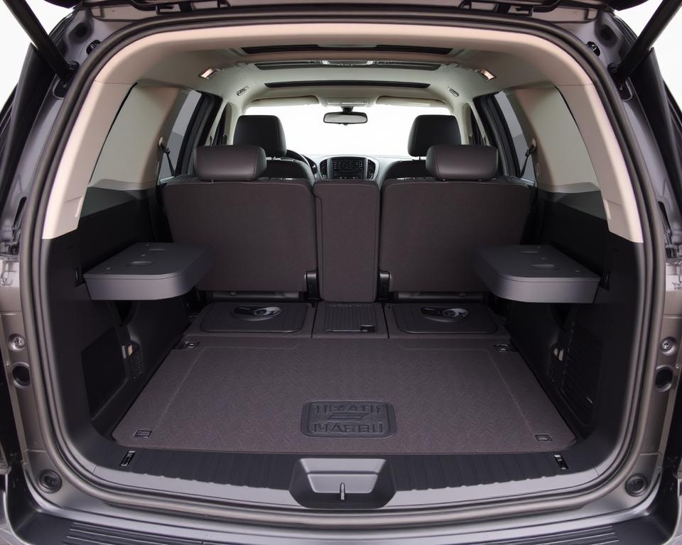 chevrolet traverse cargo space