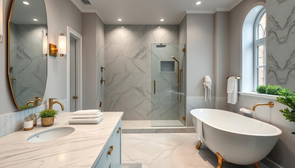 luxury bathroom remodel