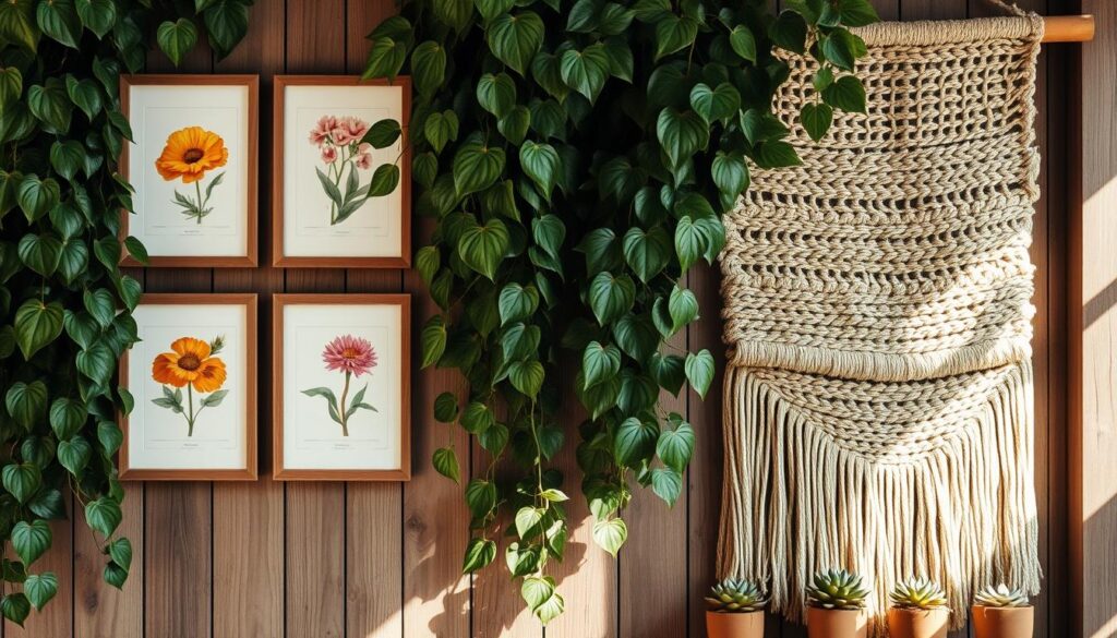 nature-inspired wall decor