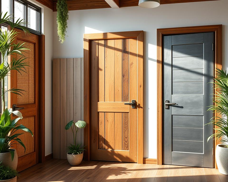 sustainable interior door materials