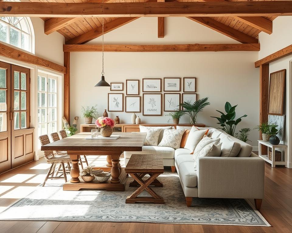 Modern farmhouse decor